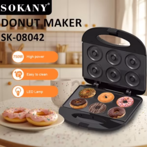 Aparat za krofne Sokany 750W — u upotrebi