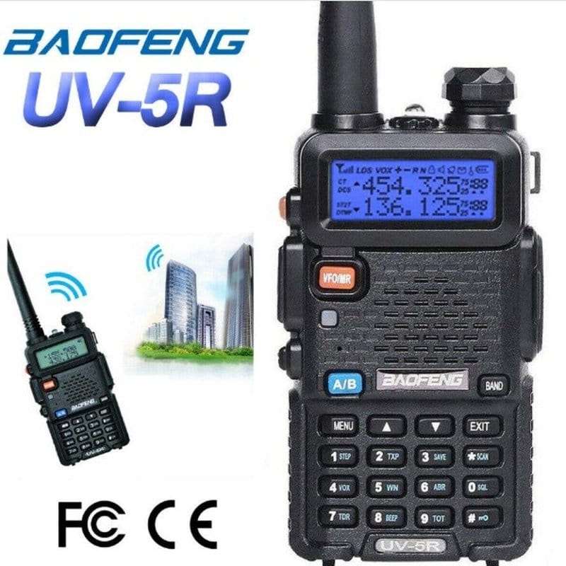 Baofeng UV-5R toki voki — prednja strana