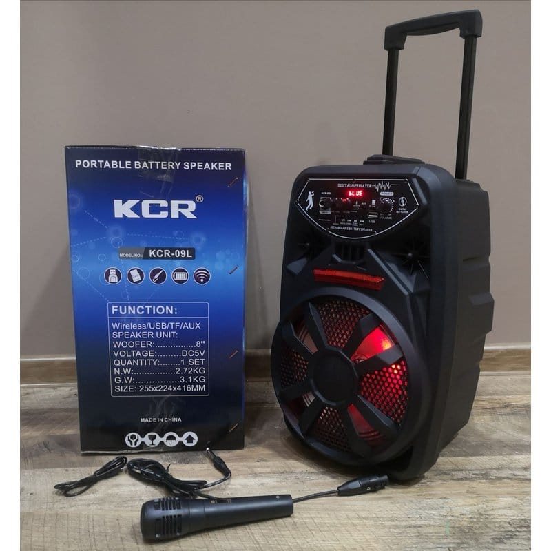 bluetooth zvučnik sa mikrofonom — prednja strana