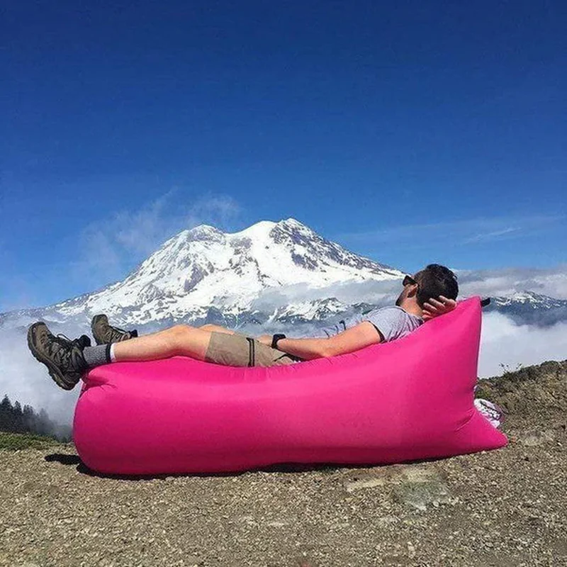 ležaljka na naduvavanje lazy bag — pakovanje