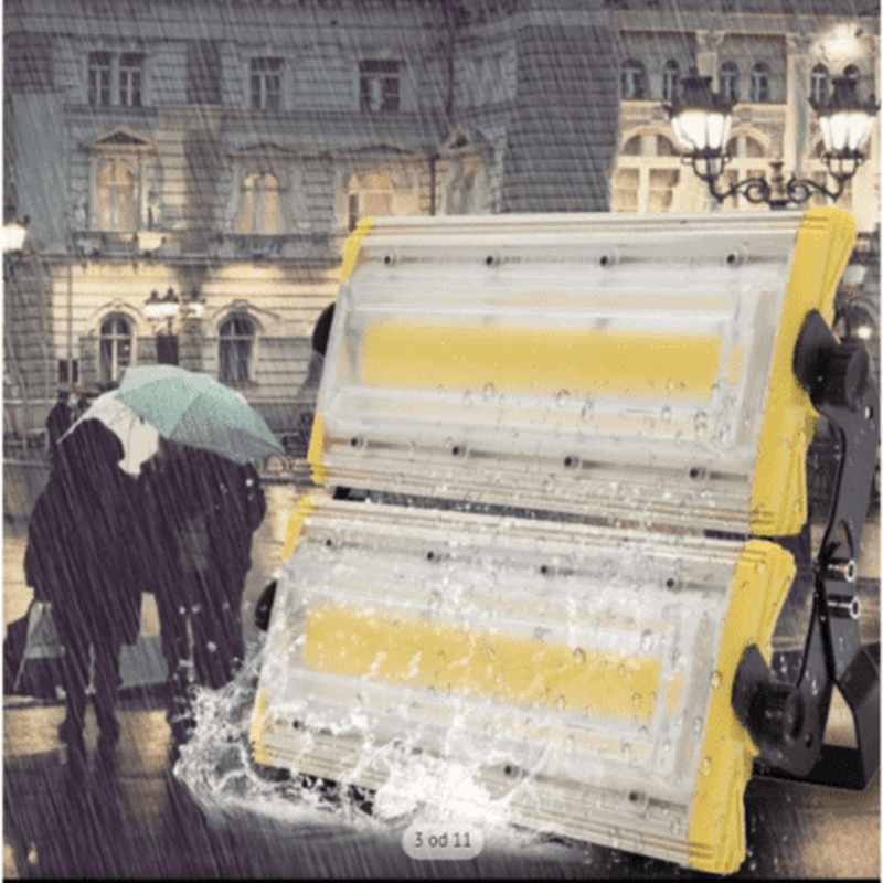 COB LED reflektor 100W — prednja strana
