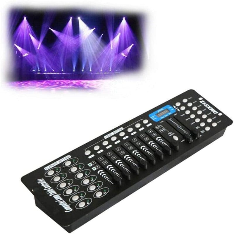 DMX 512 kontroler DMX 512 kontroler — prednja strana