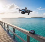 Dron XF609 sa kamerom — u upotrebi