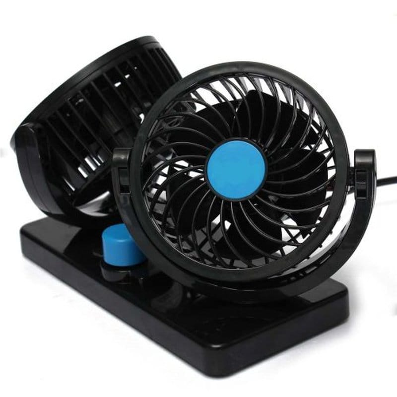 dupli ventilator za auto 12V — pakovanje