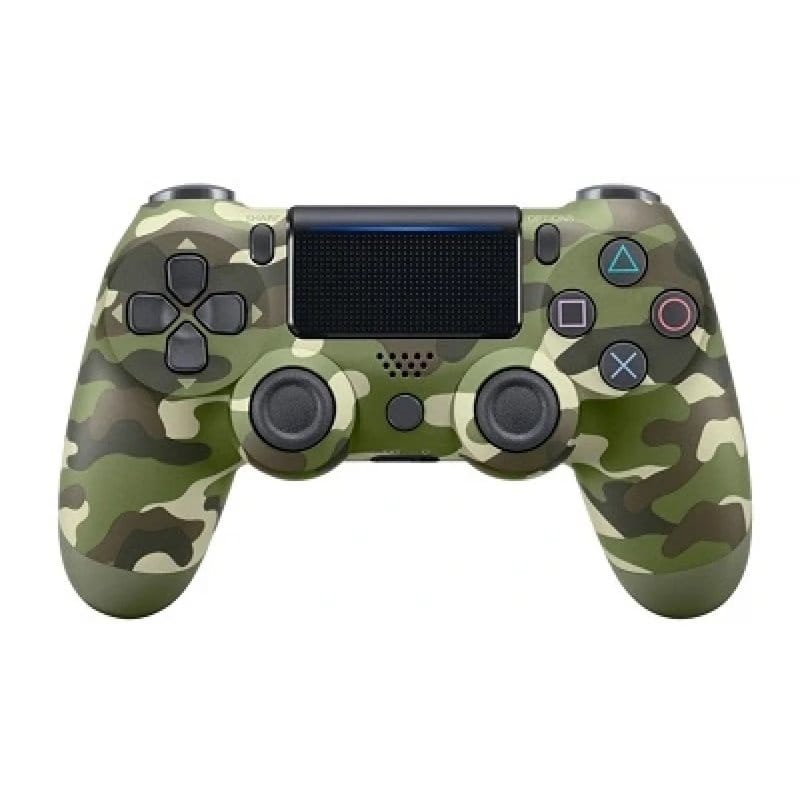 džojstik za PS4 maskirni — u upotrebi