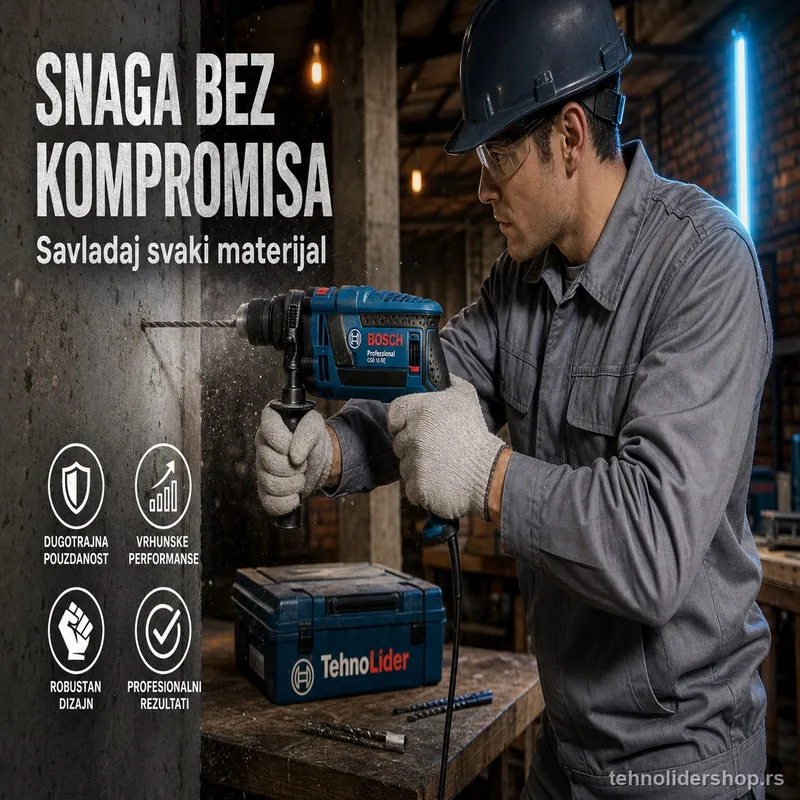 Električna udarna Bušilica GSB16RE 800W Električna udarna Bušilica GSB16RE 800W