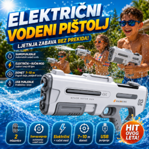 Električni Vodeni Pištolj sa Samopunjenjem