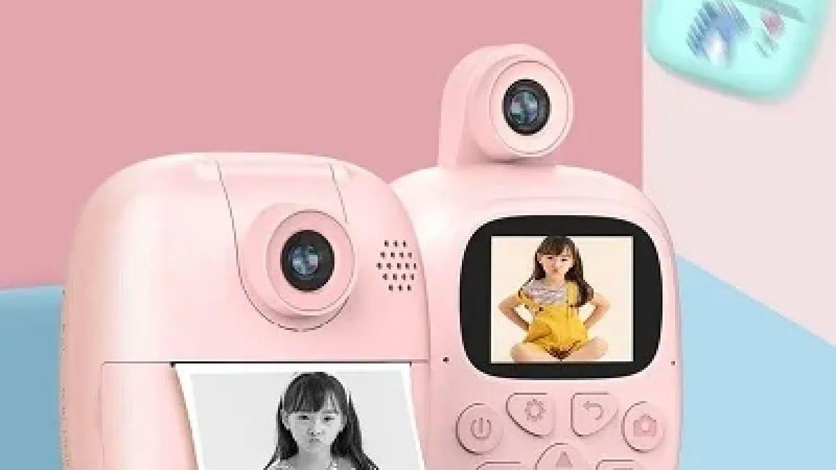 fotoaparat za decu sa instant štampačem fotoaparat za decu sa instant štampačem — u upotrebi