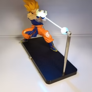 Goku LED figura lampa — u upotrebi