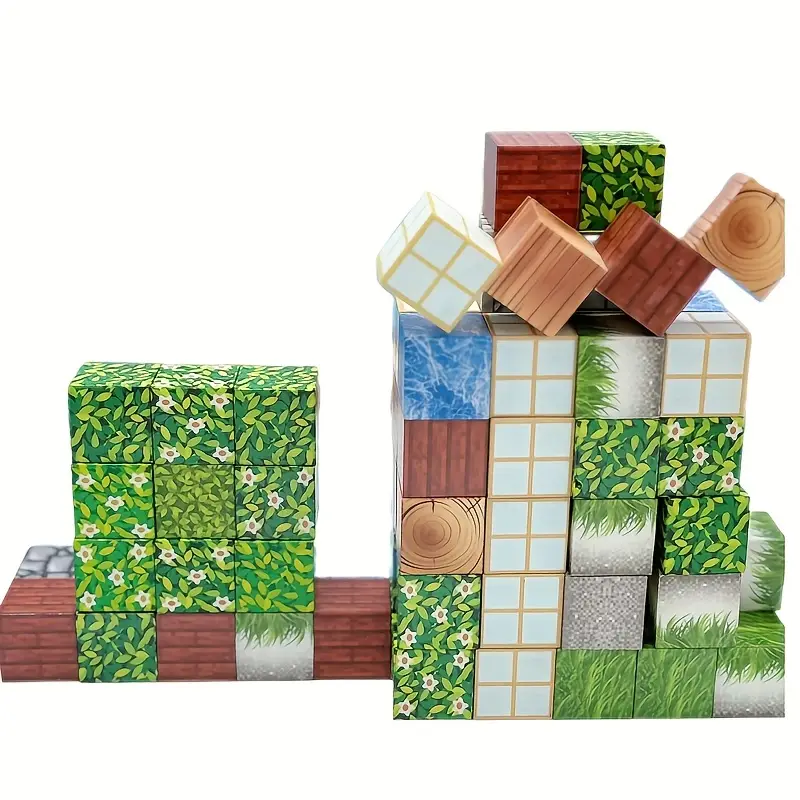 magnetne magične kocke — u upotrebi