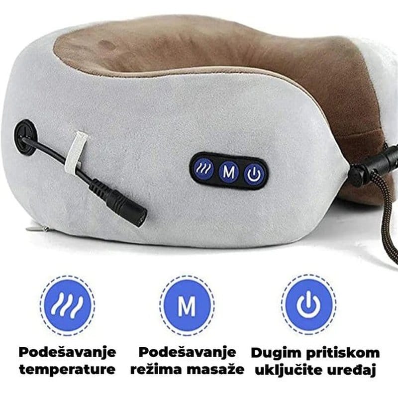 masažer za vrat u obliku slova U — detalji