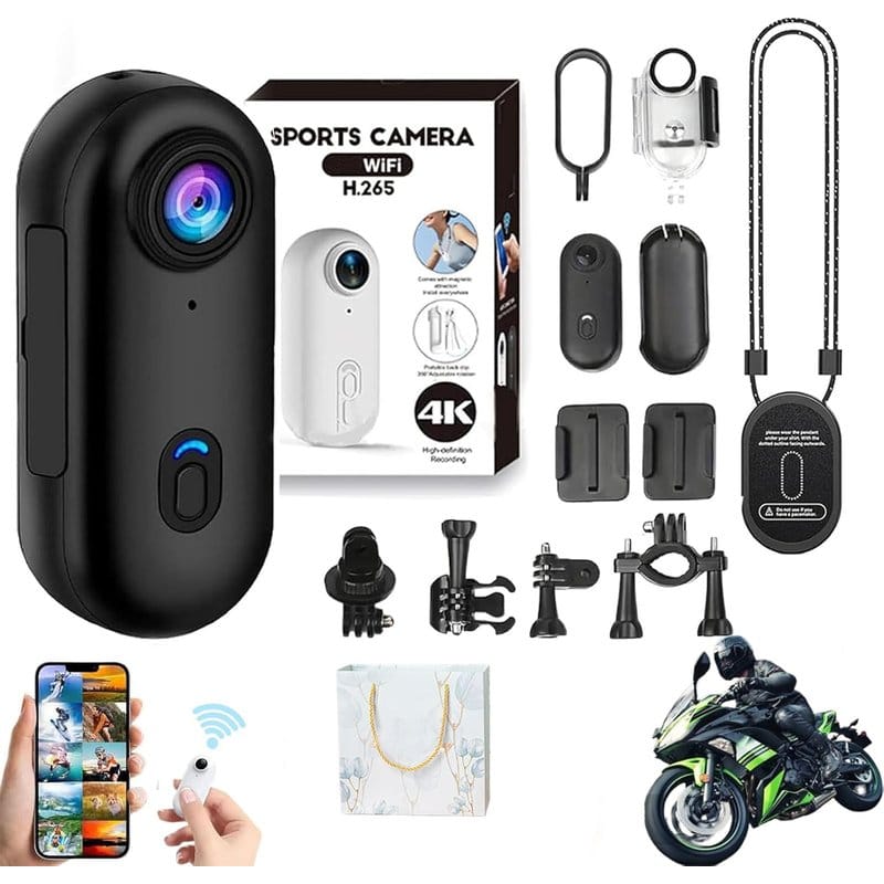mini akciona kamera 1080P — u upotrebi