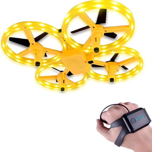 mini dron sa senzorom ruke — detalji