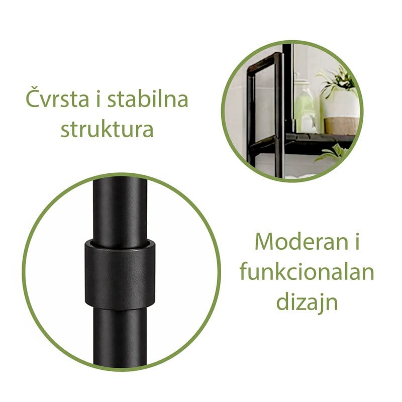 organizator za kupatilo — prednja strana