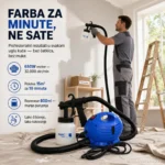 PAINT ZOOM Pištolj za krečenje i farbanje