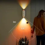 Pametne zidne lampe sa senzorom – 2 komada — u upotrebi