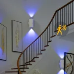 Pametne zidne lampe sa senzorom – 2 komada — detalji