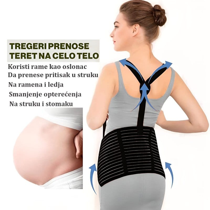 pojas za trudnice sa tregerima — detalji