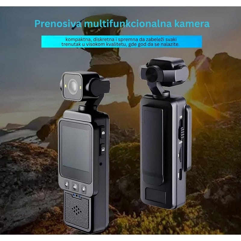prenosiva kamera za snimanje — prednja strana
