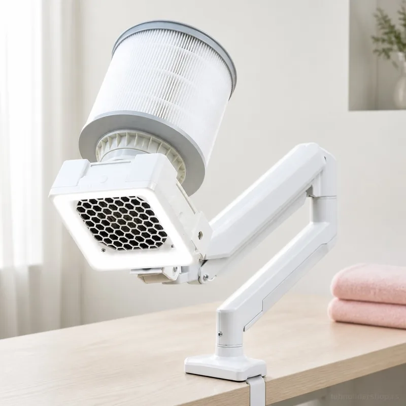 Profesionalni Aspirator za Nokte sa HEPA Filterom i LED Lampom 40W – Stoni Usisivač Prašine za Manikir i Pedikir Profesionalni Aspirator za Nokte sa HEPA Filterom i LED Lampom 40W – Stoni Usisivač Prašine za Manikir i Pedikir