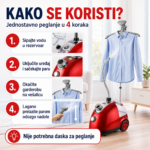 profesionalni vertikalni paročistač i — detalji