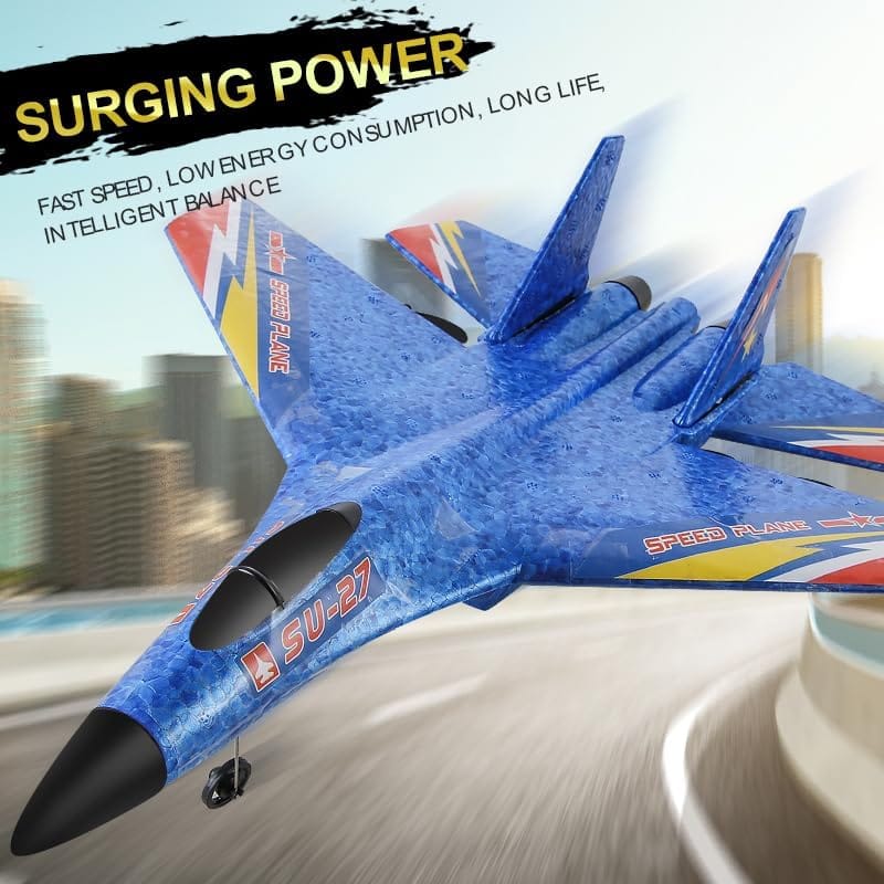 RC avion SU-27 na daljinsko upravljanje — u upotrebi
