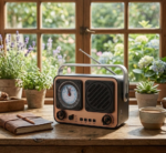 retro radio bluetooth — pakovanje