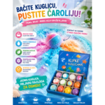 šumeće kugle za kupanje – u upotrebi