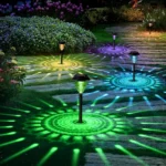 Solarne baštenske lampe 6 komada — detalji