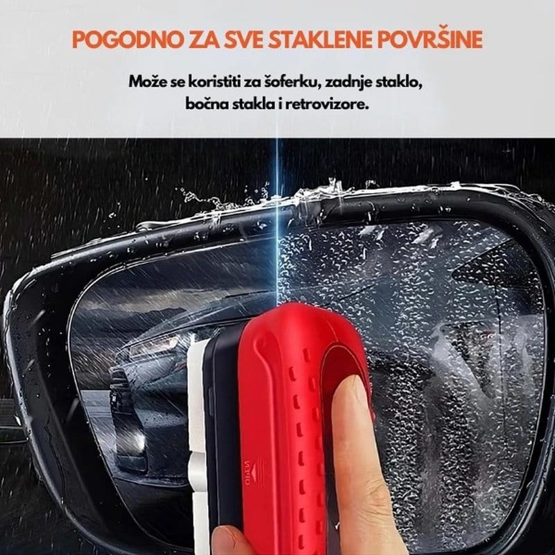 sredstvo za čišćenje stakla automobila — prednja strana