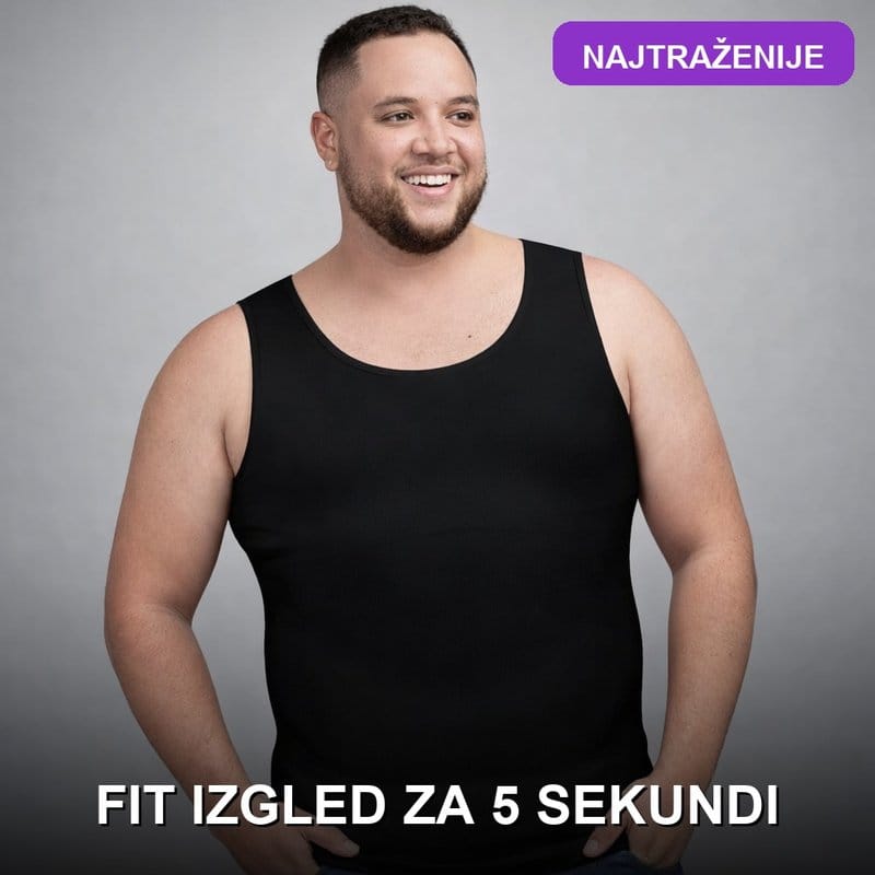stezna majica za muškarce stezna majica za muškarce — prednja strana