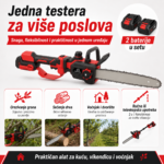 teleskopska aku testera 30 — u upotrebi