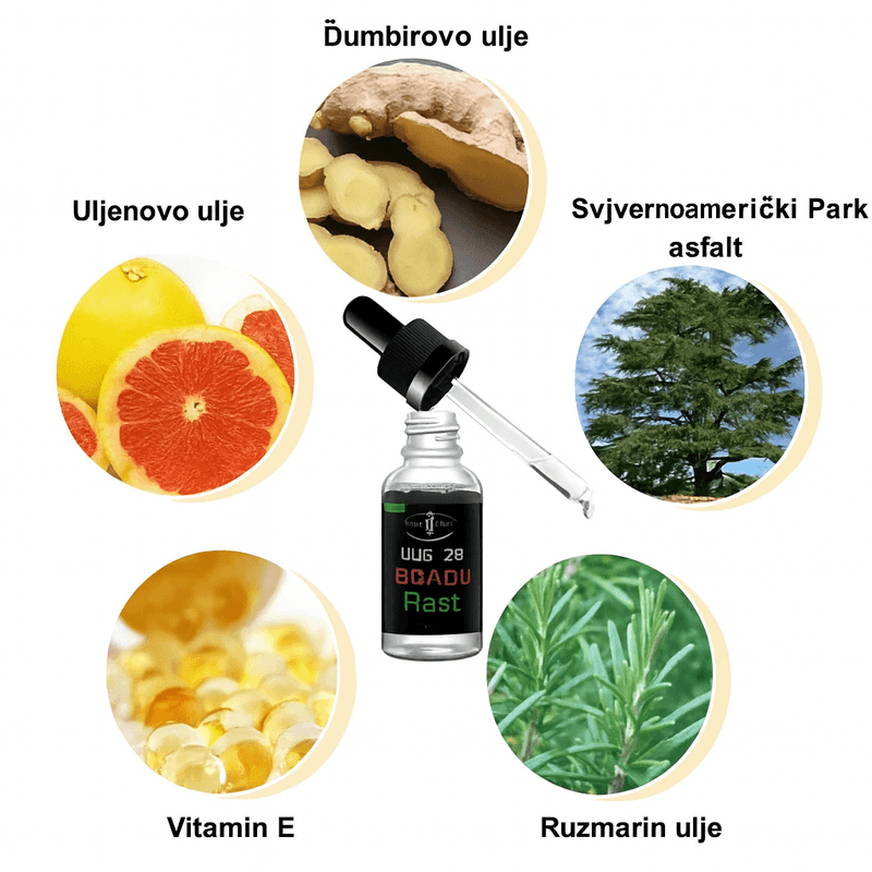 ulje za rast brade — u upotrebi