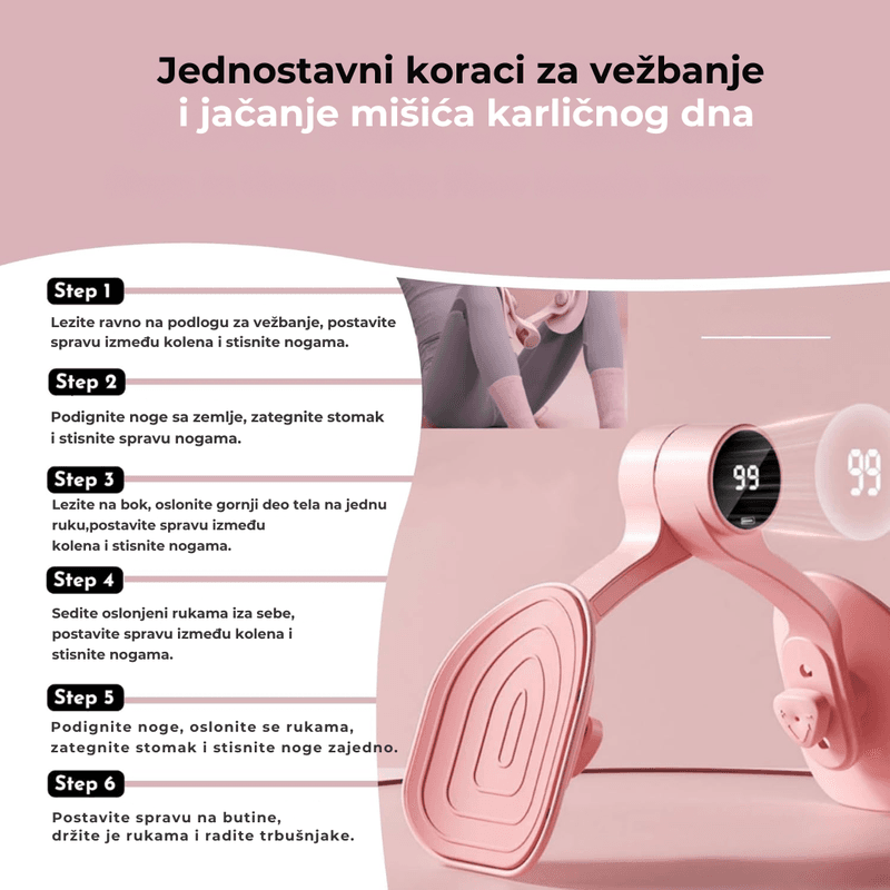 uređaj za jačanje karličnog dna — detalji