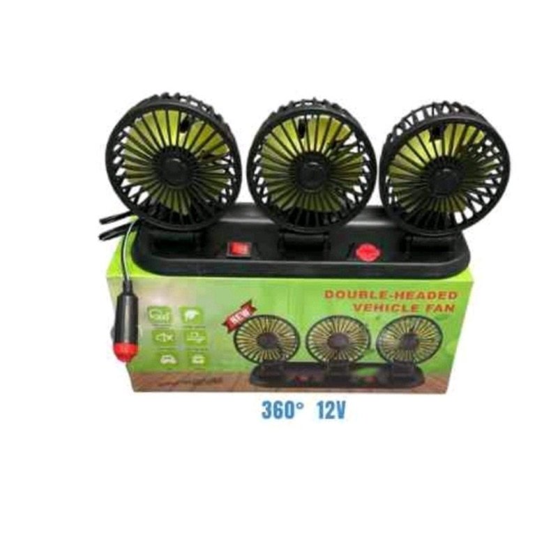 Ventilator za auto trostruki ventilator za auto - u upotrebi