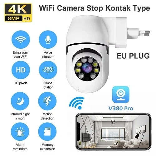 WiFi kamera sa utičnicom za struju WiFi kamera sa utičnicom za struju — detalji