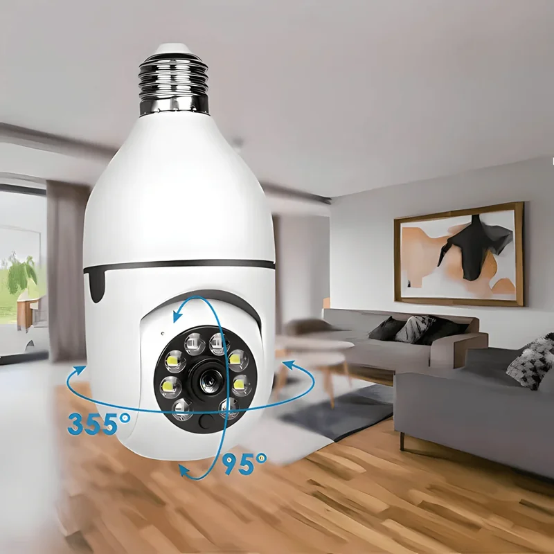 WiFi sijalica kamera E27 — detalji