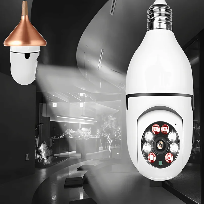 WiFi sijalica kamera E27 — prednja strana