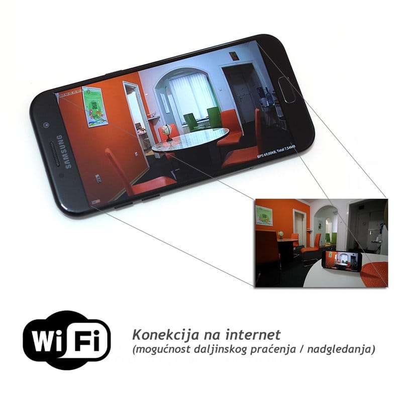 WiFi kamera u satu — detalji