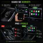 wireless apple carplay & — pakovanje