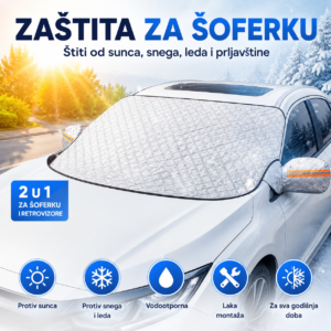 Zaštita Sunca,Snega,Kiše i Oluje za vaš automobil