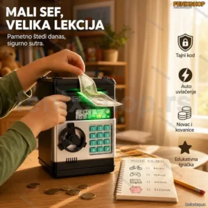 2u1 Dečiji Sef - Interaktivna Igračka