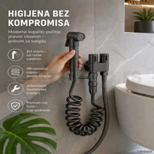 2u1 Higijenski Set za WC – Praktičnost i Higijena na Najvišem Nivou