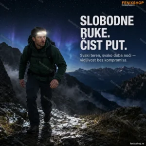 3-u-1 Vodootporna LED Lampa za Glavu – COB Svetlo sa 3 Režima