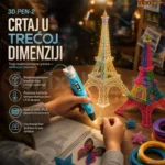 3d olovka sa plasticnim koncem
