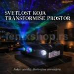 3u1 Laserski svetlosni efekat 60W sa DMX kontrolom