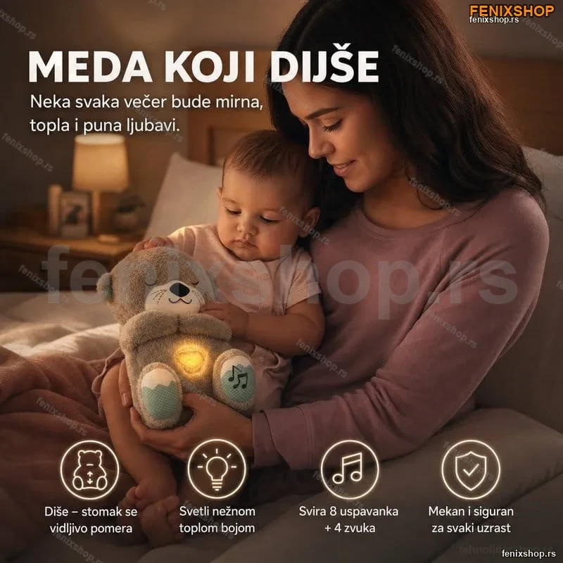 3u1 MEDA SPAVALICA - DIŠE, SVETLI, SVIRA 3u1 MEDA SPAVALICA - DIŠE, SVETLI, SVIRA