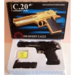 Airsoft pištolj Desert Eagle sa prigušivačem — metalni