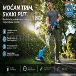 Aku trimer za travu sa 2 baterije
