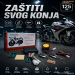 Alarm za Motor i Skuter Pervoi CTC 528 – Daljinsko Upravljanje i Sirena 125 dB